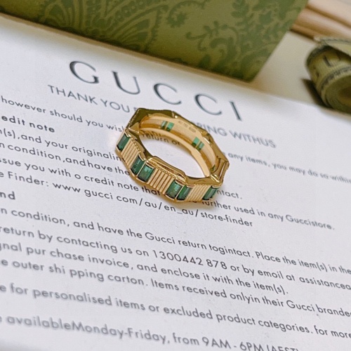 Replica Gucci Rings For Unisex #1213717 $29.00 USD for Wholesale