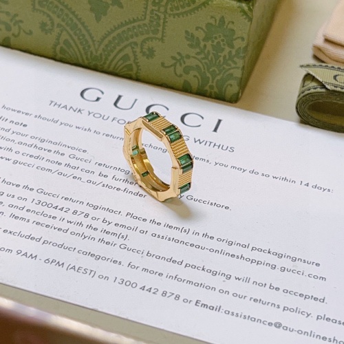 Replica Gucci Rings For Unisex #1213717 $29.00 USD for Wholesale