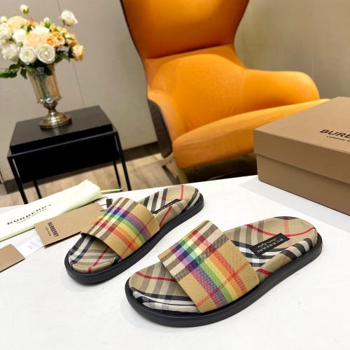 Replica Burberry Slippers For Women #1213775 $72.00 USD for Wholesale