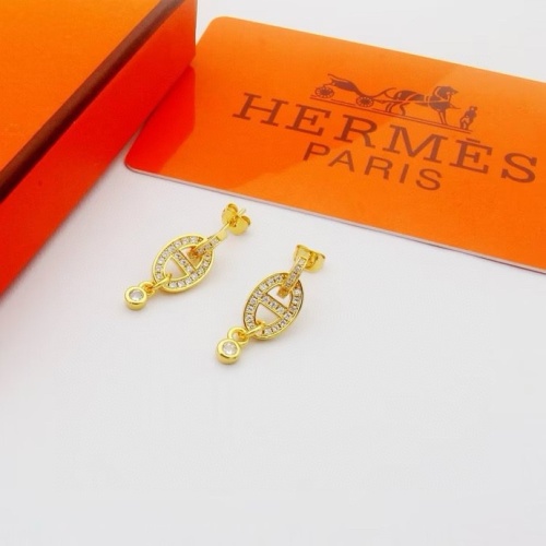 Cheap Hermes Earrings For Women #1213893, $$25.00 USD On Hermes Earrings