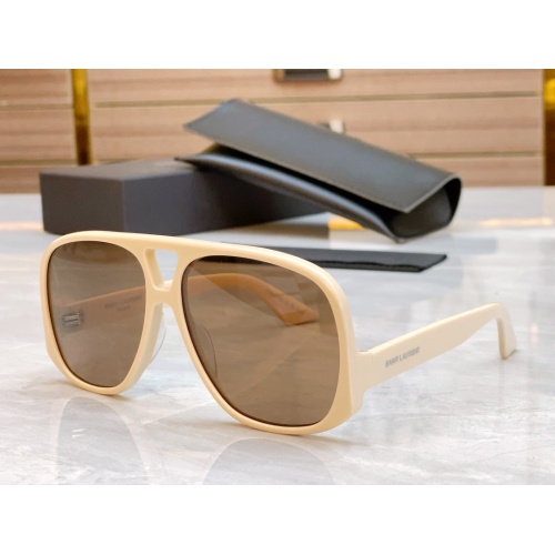 Cheap Yves Saint Laurent YSL AAA Quality Sunglasses #1214106, $$60.00 USD On Yves Saint Laurent YSL AAA Quality Sunglasses