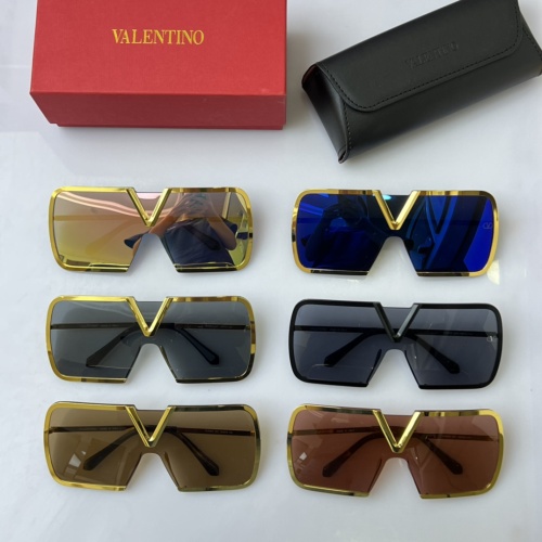 Replica Valentino AAA Quality Sunglasses #1214147 $60.00 USD for Wholesale