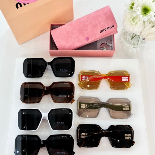 Replica MIU MIU AAA Quality Sunglasses #1214457 $60.00 USD for Wholesale