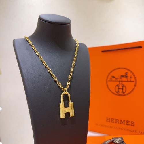 Replica Hermes Necklaces #1214947 $42.00 USD for Wholesale