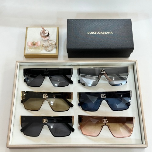 Replica Dolce & Gabbana AAA Quality Sunglasses #1215494 $60.00 USD for Wholesale