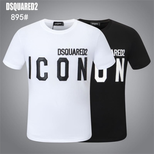 Replica Dsquared T-Shirts Short Sleeved For Men #1215778 $27.00 USD for Wholesale