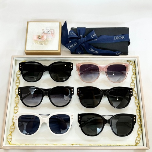 Replica Christian Dior AAA Quality Sunglasses #1215861 $64.00 USD for Wholesale