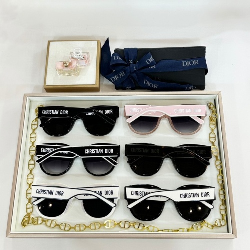 Replica Christian Dior AAA Quality Sunglasses #1215861 $64.00 USD for Wholesale