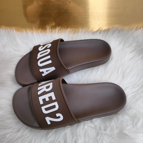 Replica Dsquared Slippers For Women #1216175 $48.00 USD for Wholesale