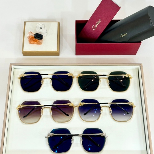 Replica Cartier AAA Quality Sunglassess #1216270 $68.00 USD for Wholesale