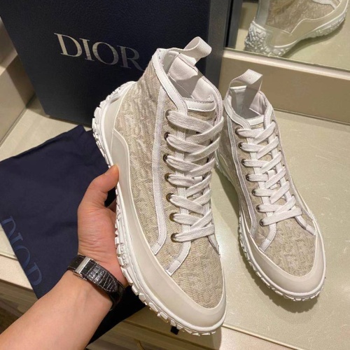 Replica Christian Dior High Top Shoes For Women #1216469 $102.00 USD for Wholesale