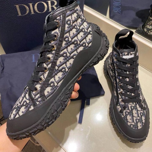 Replica Christian Dior High Top Shoes For Women #1216471 $102.00 USD for Wholesale