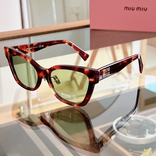 Cheap MIU MIU AAA Quality Sunglasses #1216628, $$60.00 USD On MIU MIU AAA Sunglasses