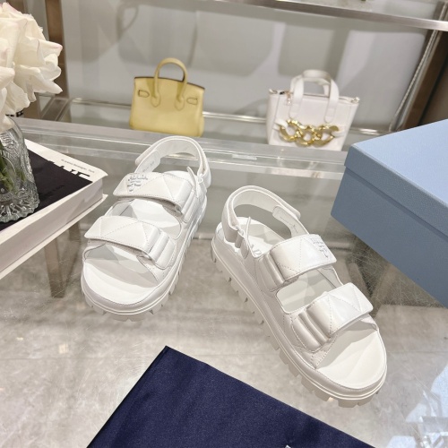 Replica Prada Sandal For Women #1216786 $92.00 USD for Wholesale