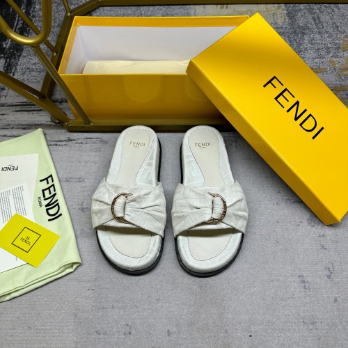 Cheap Fendi Slippers For Women #1216827, $$80.00 USD On Fendi Slippers