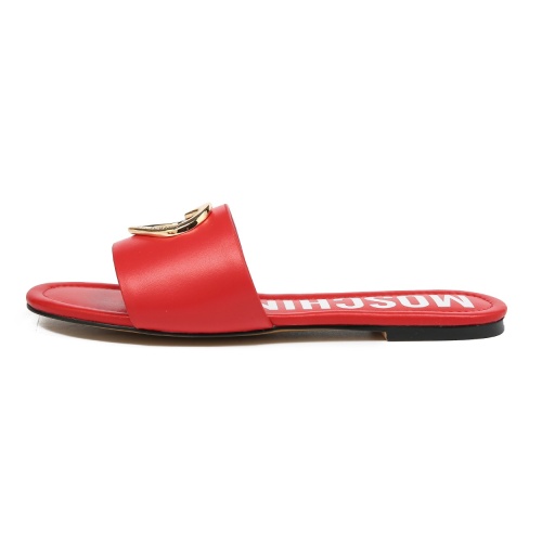 Replica Moschino Slippers For Women #1216855 $80.00 USD for Wholesale