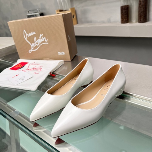 Cheap Christian Louboutin Flat Shoes For Women #1217060, $$102.00 USD On Christian Louboutin Flat Shoes