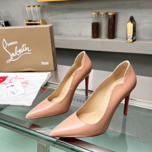 Cheap Christian Louboutin High-heeled shoes For Women #1217073, $$102.00 USD On Christian Louboutin High-heeled shoes