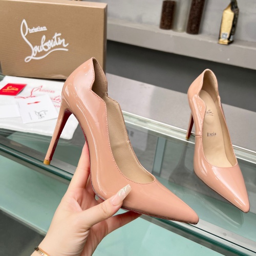 Replica Christian Louboutin High-heeled shoes For Women #1217073 $102.00 USD for Wholesale