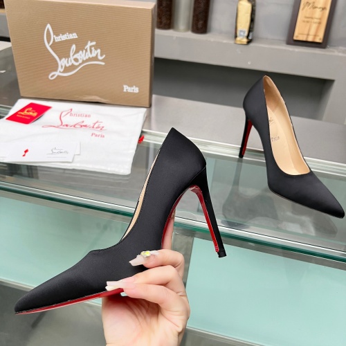 Replica Christian Louboutin High-heeled shoes For Women #1217081 $102.00 USD for Wholesale