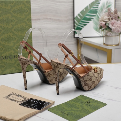 Replica Gucci Sandal For Women #1217126 $125.00 USD for Wholesale