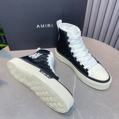 Replica Amiri High Tops Shoes For Men #1217510 $115.00 USD for Wholesale