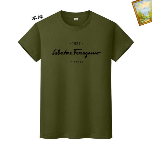 Cheap Salvatore Ferragamo T-Shirts Short Sleeved For Unisex #1217710, $$25.00 USD On Salvatore Ferragamo T-Shirts