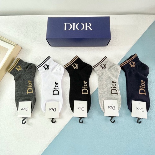 Cheap Christian Dior Socks #1218717, $$29.00 USD On Christian Dior Socks