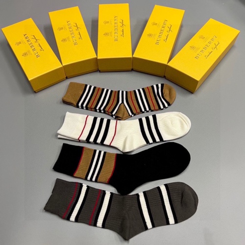 Replica Burberry Socks #1218848 $29.00 USD for Wholesale