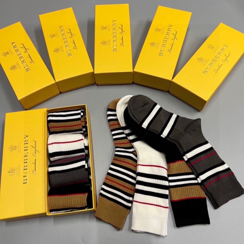 Replica Burberry Socks #1218848 $29.00 USD for Wholesale