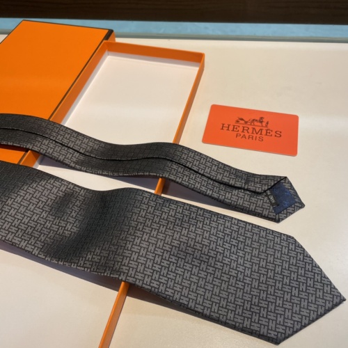 Replica Hermes Necktie For Men #1219292 $34.00 USD for Wholesale