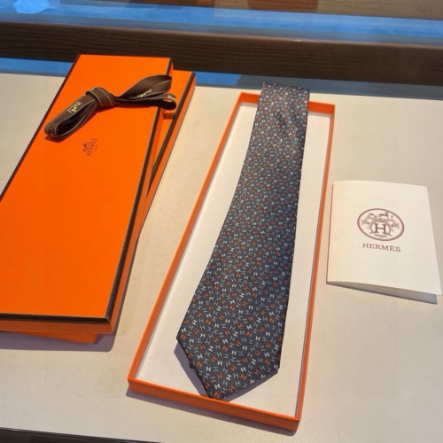 Replica Hermes Necktie For Men #1219301 $34.00 USD for Wholesale