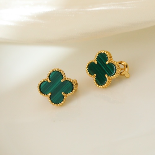 Replica Van Cleef & Arpels Earrings For Women #1219388 $56.00 USD for Wholesale