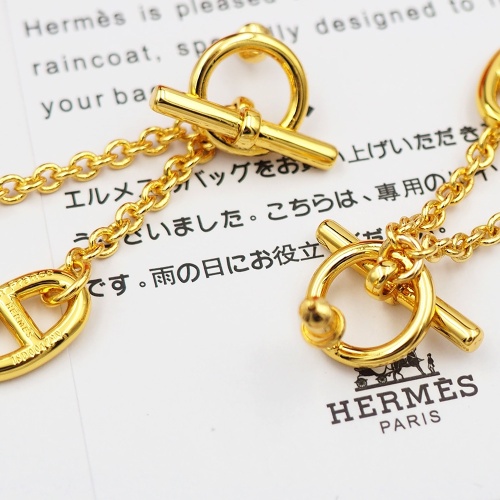 Replica Hermes Earrings For Women #1219710 $27.00 USD for Wholesale