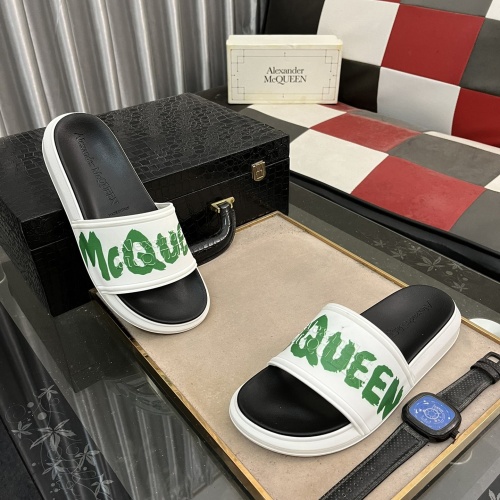 Cheap Alexander McQueen Slippers For Men #1220150, $$48.00 USD On Alexander McQueen Slippers