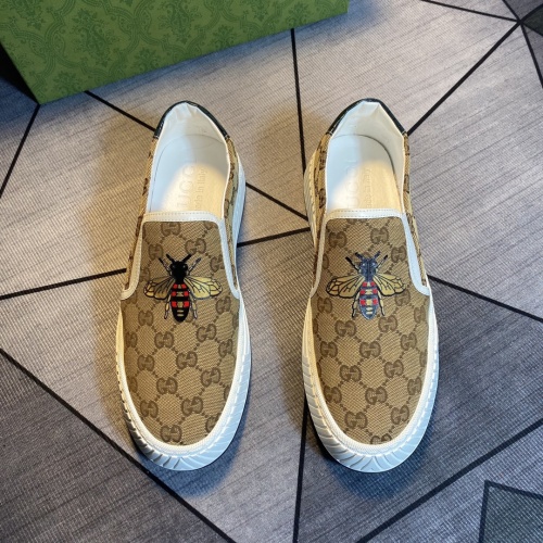 Replica Gucci Casual Shoes For Men #1220825 $72.00 USD for Wholesale