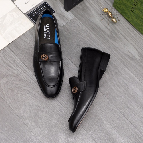 Replica Gucci Oxfords Shoes For Men #1220859 $85.00 USD for Wholesale