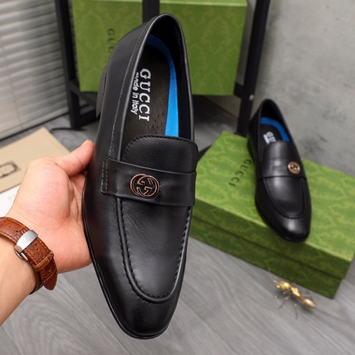 Replica Gucci Oxfords Shoes For Men #1220859 $85.00 USD for Wholesale