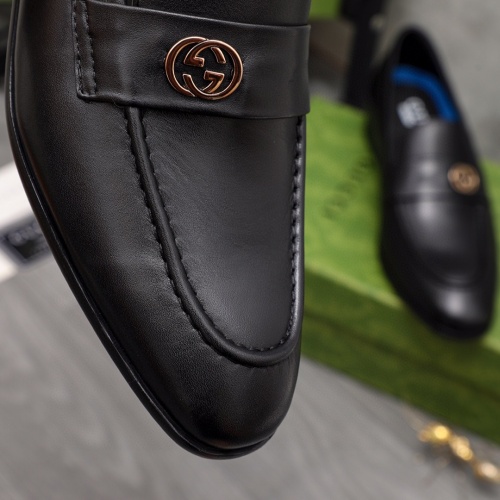 Replica Gucci Oxfords Shoes For Men #1220859 $85.00 USD for Wholesale