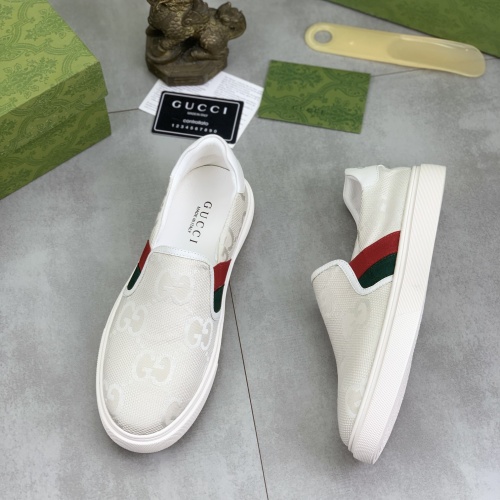 Cheap Gucci Casual Shoes For Men #1221238, $$72.00 USD On Gucci Casual Shoes