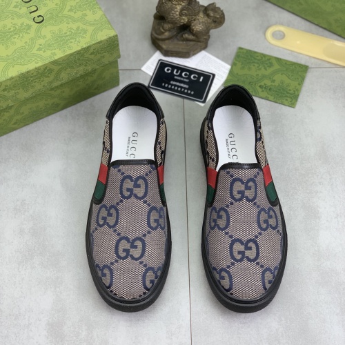 Replica Gucci Casual Shoes For Men #1221240 $72.00 USD for Wholesale