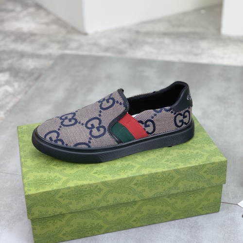 Replica Gucci Casual Shoes For Men #1221240 $72.00 USD for Wholesale