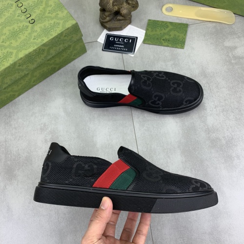 Replica Gucci Casual Shoes For Men #1221241 $72.00 USD for Wholesale