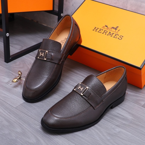 Cheap Hermes Leather Shoes For Men #1221278, $$80.00 USD On Hermes Leather Shoes