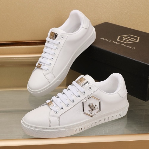 Cheap Philipp Plein PP Casual Shoes For Men #1221653, $$88.00 USD On Philipp Plein PP Casual Shoes