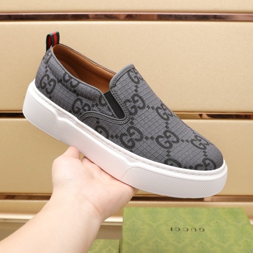 Replica Gucci Casual Shoes For Men #1221731 $76.00 USD for Wholesale