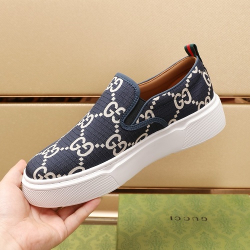 Replica Gucci Casual Shoes For Men #1221732 $76.00 USD for Wholesale