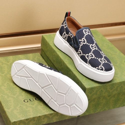 Replica Gucci Casual Shoes For Men #1221732 $76.00 USD for Wholesale