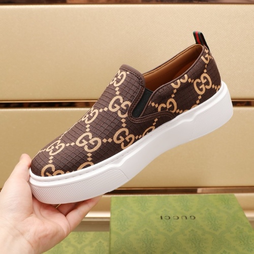 Replica Gucci Casual Shoes For Men #1221733 $76.00 USD for Wholesale