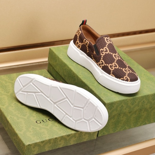 Replica Gucci Casual Shoes For Men #1221733 $76.00 USD for Wholesale